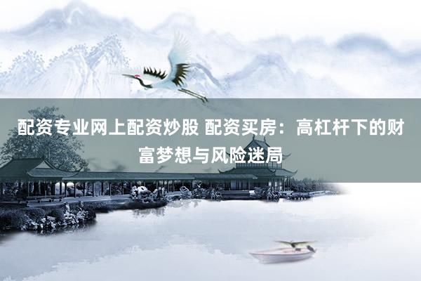 配资专业网上配资炒股 配资买房：高杠杆下的财富梦想与风险迷局